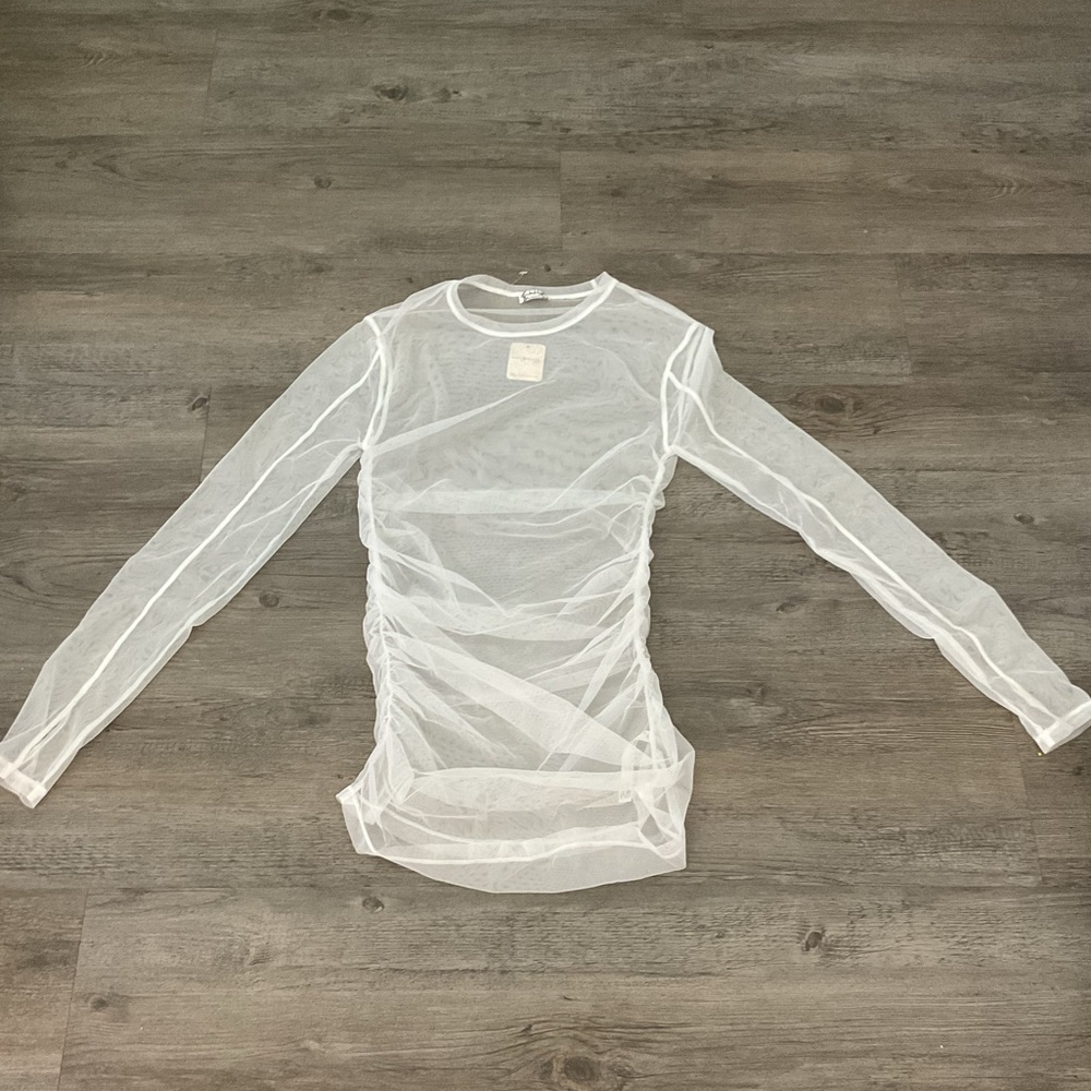 Brand new with tags free people intimates mesh top size L